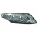 Headlight right H7+H1 including actuator 2580962 Van Wezel