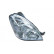 Headlight right H7+H1 +Moteur Elect. 2815962 Van Wezel