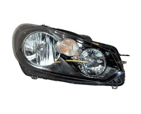Headlight right H7+H15 Type Hella 5863964 Van Wezel, Image 2