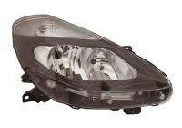Headlight right H7+H7 BLACK 4333964 Van Wezel