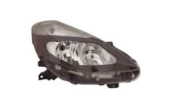 Headlight right H7+H7 BLACK 4333964 Van Wezel, Image 2