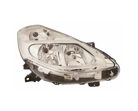 Headlight right H7+H7 Chrome 4333962 Van Wezel, Image 2
