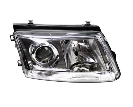 Headlight right H7+H7 electrically adjustable 441-1156RXND7E Depo