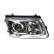 Headlight right H7+H7 electrically adjustable 441-1156RXND7E Depo
