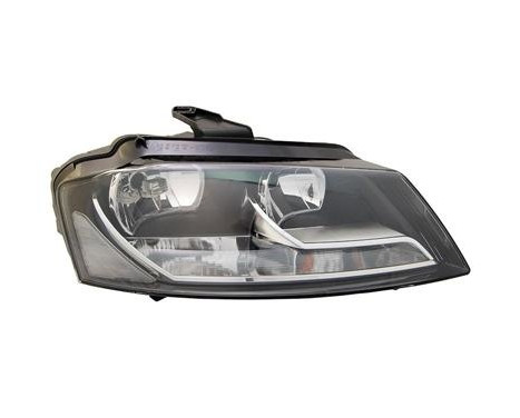 Headlight right H7+H7 including actuator 0334962 Van Wezel