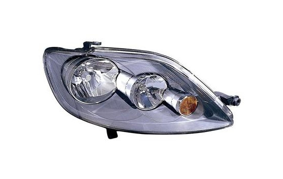 Headlight right H7+H7 including actuator 5895962 Van Wezel