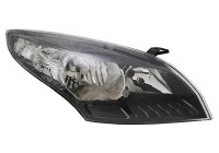 Headlight right H7+H7 including ADJUSTING MOTOR BLACK 4377964 Van Wezel