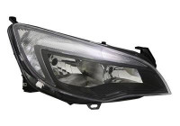 Headlight right H7+H7 including ADJUSTING MOTOR Smoked 3749964 Van Wezel