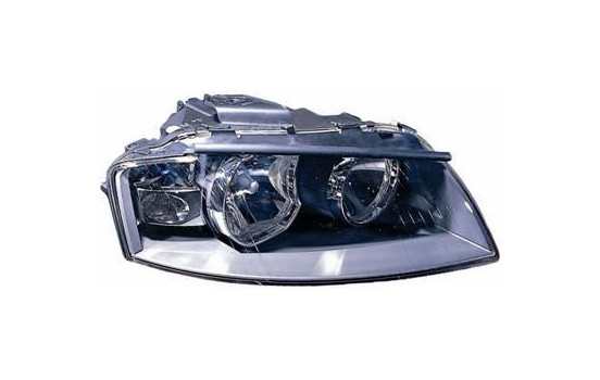 Headlight right H7+H7 including MOTOR 0332962 Van Wezel, Image 2