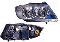 Headlight right H7+H7 type Valeo 0657962 Van Wezel