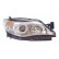 Headlight right H7+HB3 +ElektrischReg. 5136962 Van Wezel, Thumbnail 2