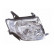 Headlight right H9+H11 +/- electric 3246962 Van Wezel, Thumbnail 2