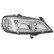 Headlight, right, halogen 1LG 007 640-341 Hella