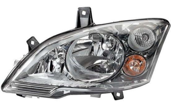 Headlight, right, halogen 1LG 009 627-041 Hella