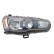 Headlight right HB3+HB4 3232962 Van Wezel