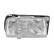 Headlight right JETTA H4 5816942 Van Wezel, Thumbnail 3
