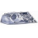 Headlight right LOOK'Xenon' H7+H1 7622964 Van Wezel, Thumbnail 2