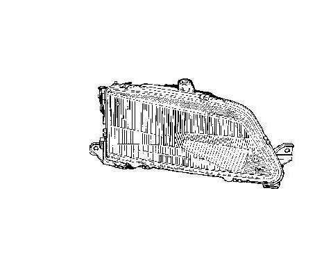 Headlight right Man.Verst. & ElectricAdjust. until '97 4036942 Van Wezel, Image 3