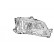 Headlight right Man.Verst. & ElectricAdjust. until '97 4036942 Van Wezel, Thumbnail 2