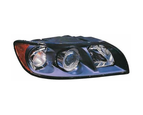 Headlight right S40 H7+HB3 including actuator 5942962 Van Wezel