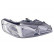 Headlight right SEDAN H7+H1 2519962 Van Wezel