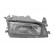 Headlight right SEDAN +HATCHB..+Elinks MOTOR 5385962 Van Wezel