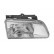 Headlight right to '03 BERLINGO 0903962 Van Wezel