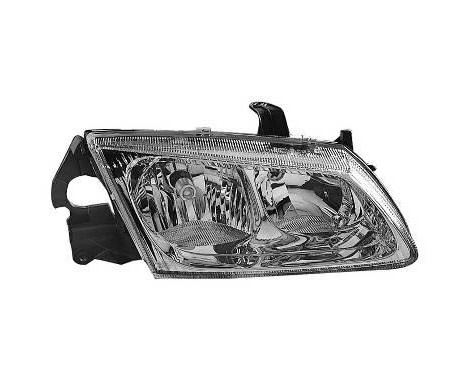 Headlight right to '03 H7+H1 3319962 Van Wezel