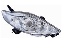 Headlight right to '07 H7+HB4 2762962 Van Wezel