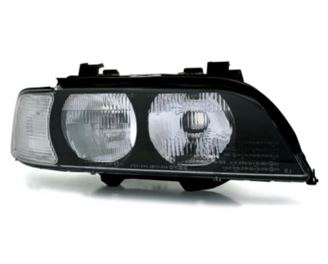 Headlight right to 9/'00 including actuator 0639964 Van Wezel