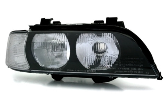 Headlight right to 9/'00 including actuator 0639964 Van Wezel
