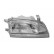 Headlight right until 1996 5212942 Van Wezel
