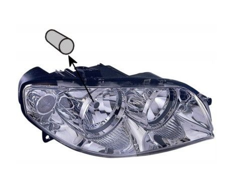 Headlight right until 6/'04 1622962 Van Wezel, Image 2
