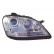 Headlight right until 7/'08 H7+H7 including actuator 3087962 Van Wezel