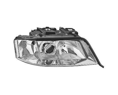 Headlight right until 8/'99 H1/H7 [with or without ELECTRIC HEIGHT ADJUSTMENT) 0315962 Van Wezel