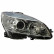 Headlight right until 9/'07 H7+H7 3091962 Van Wezel
