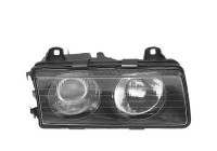 Headlight right Until -9/94 NOT COMPACT H1+H1 0640962 Van Wezel