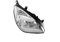 Headlight right WITH BLINKER. H4 + H7 0961982 Van Wezel