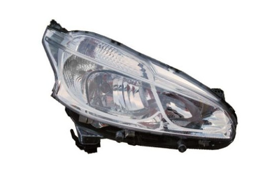 Headlight right with flashing light 4034968 Van Wezel