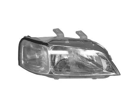 Headlight right with flashing light from '97 +/- REGlinks ELECT. 2529964 Van Wezel