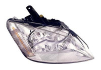 Headlight right with flashing light H1+H7 + Electric Motor 1862964 Van Wezel