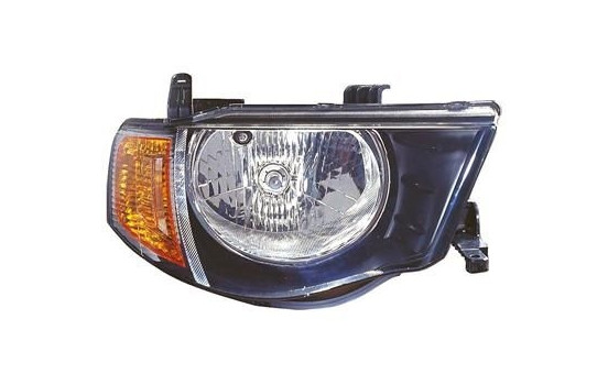 Headlight right with flashing light H4 + electric 3295962 Van Wezel, Image 2