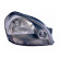 Headlight right with flashing light H4 + electric 8267962 Van Wezel