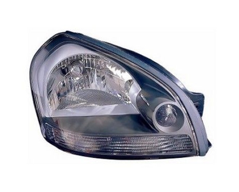 Headlight right with flashing light H4 + electric 8267962 Van Wezel, Image 2