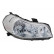 Headlight right with flashing light H4 including MOTOR Type Koito(JPP) 5263964 Van Wezel, Thumbnail 2