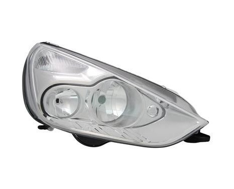 Headlight right with flashing light H7+H1 + Electric Motor 1869962 Van Wezel, Image 2