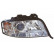 Headlight right with indicator 08/01+ XENON D2S+H7 0317986 Van Wezel, Thumbnail 2