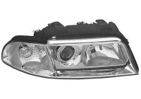 Headlight right with indicator 2 X H7 0324962 Van Wezel