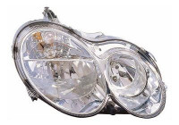 Headlight right with indicator 2 X H7 3049962 Van Wezel