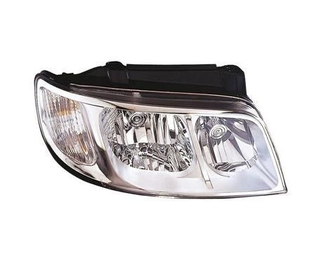 Headlight right with indicator 5/05+ H7+H1 +electric 8246962 Van Wezel, Image 2